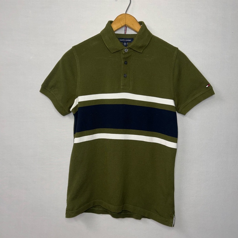Green Tommy Hilfiger Polo — Men’s XS